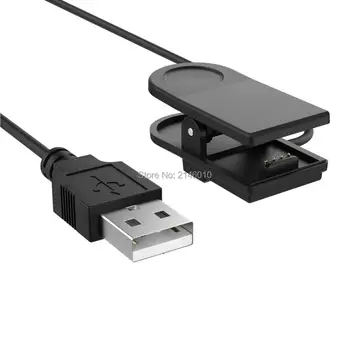USB Datu Sinhronizācijas Statīvu (Dock WatchBand Lādētāju Klipu Skatīties Cable for Garmin Priekštecis 35/230/235XT/630/735XT/Pieeju, S20
