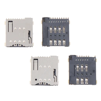 1pc MUP-C792 Oriģinālais Micro SIM Kartes Pieslēgvieta Plāksteris Self-pīrsings 6/8 +1 P SIM Kartes Slots Ligzda