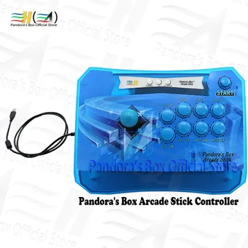 Sākotnējā Pandora ' s Box Plastmasas Kontrolieris Konsoles kursorsviru pogas nulles kavēšanās usb controle arcade pc, ps3, xbox 360 aveņu pi